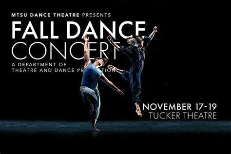 Mtsu Students Faculty Showcase Artistry In Fall Dance Concert Nov Mtsu News