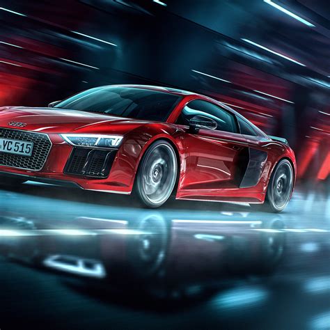 1024x1024 Audi R8 Red Car 1024x1024 Resolution Hd 4k Wallpapers Images