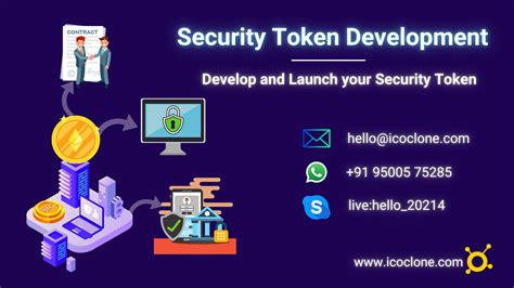 security token development services create a security token