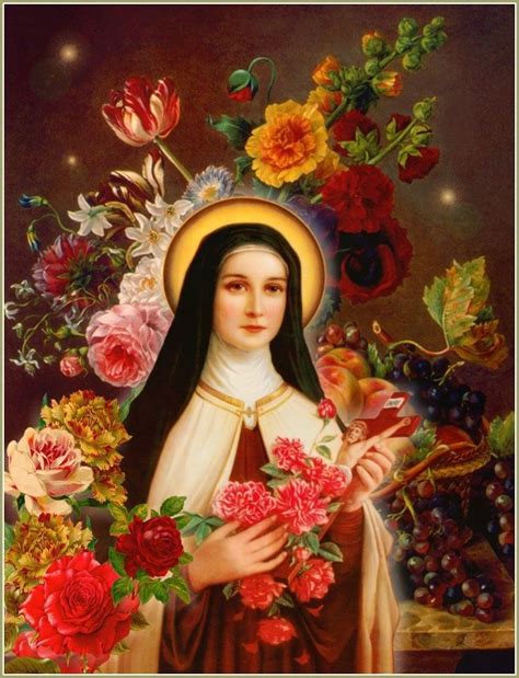 St Therese Of Lisieux The Little Flower Patron Saint Of Parental