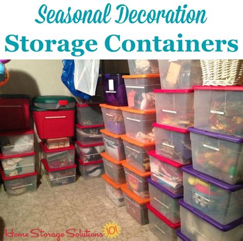 Christmas Storage Containers Festive Way To Hold Your Holiday Decorations