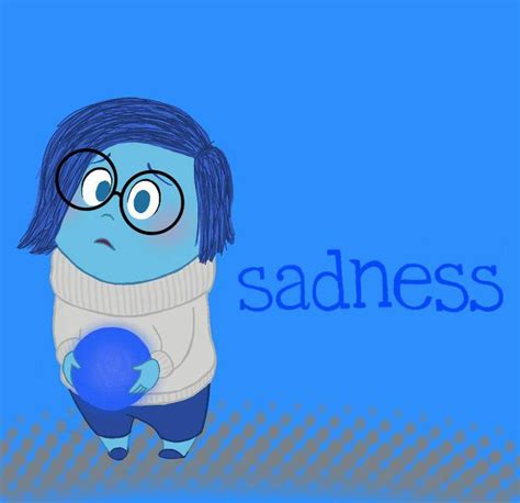 Sadness From Disneypixars Inside Out By Harleymt Illustration Art