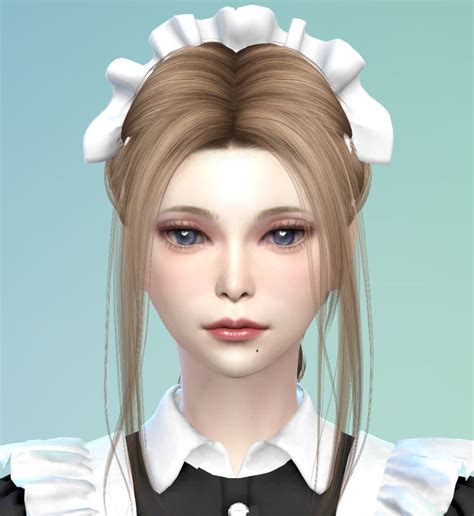 Mod The Sims Maids Like The Ones In Japanese Games