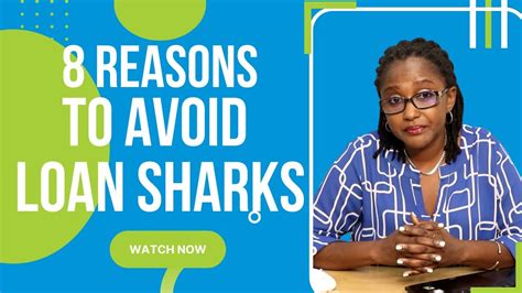 8 Reasons To Avoid Loan Sharks Youtube