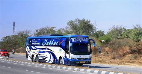 This Livery 😍😍 Volvo B11r Of Jabbar Heading Bangalore 😋 Bus Coach