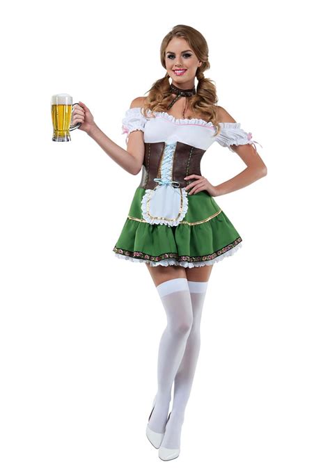 Womens Sexy Beer Girl Costume