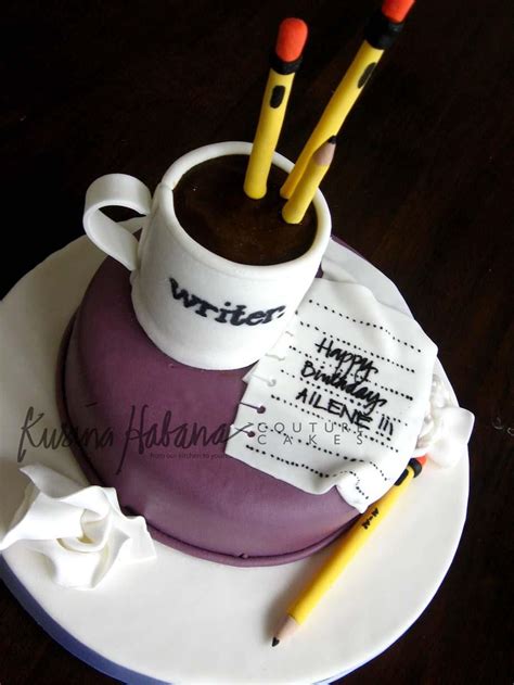 Cake For An Writer Couture Cake Kiddie Glam Beautiful Cakes Amazing
