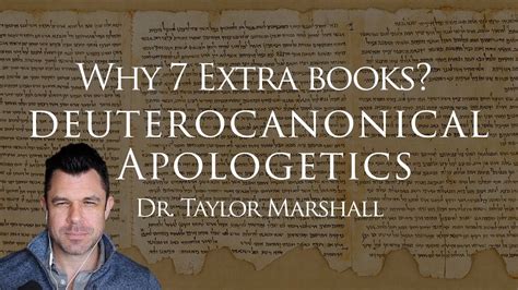 269: Why 7 "Extra" Books of the Catholic Bible? Deuterocanonical