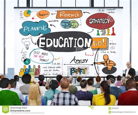 Education Knowledge Studying Learning University Concept Stock Image