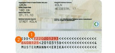 Derzeitig in deutschland ausgegebener personalausweis (vorderseite). Anmeldung & Identifikation bei bonify: Nur Du hast Zugriff ...