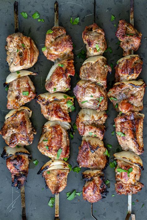 The Best Grilled Lamb Kabobs Momsdish