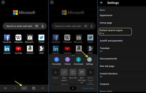 How to change default search engine from bing to google in address bar on new edge browser? Microsoft Edge: How to Change Bing to Google Search - Techtrickz