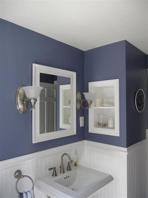 If a bathroom renovation isn't on your calendar, the next best thing is grabbing a paintbrush. HugeDomains.com | Small bathroom colors, Beadboard ...
