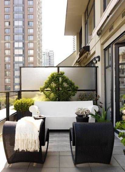 Apartment Balcony Seating Privacy Screens 37 Super Ideas Modern