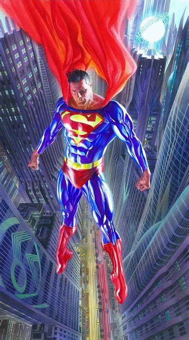 Alex Ross Superman Man Of Tomorrow ~ Oversized International Edition