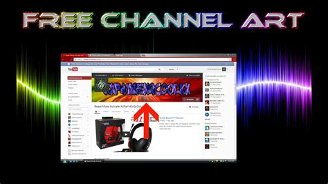Officiel channel youtube of tarek gaming free fire banniere. How To Make Free Channel Art - YouTube