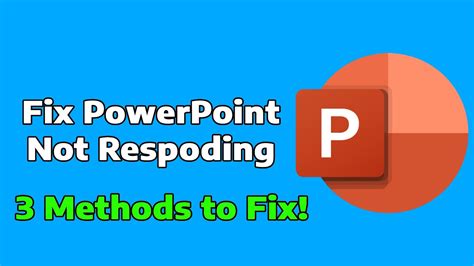 Fix Powerpoint Not Responding Microsoft Powerpoint Not Working How