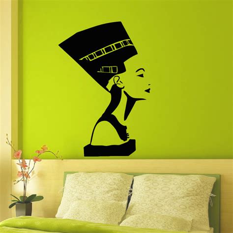 Wall Decal Vinyl Sticker Ancient Egyptian Symbol Queen Etsy Interior Design Wall Art Vinyl