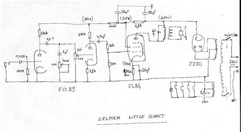 2 wire well pump wiring diagram. Selmer Little Giant Amp Schematic Version 2