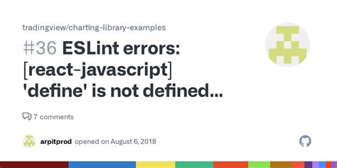 Eslint Errors React Javascript Define Is Not Defined No Undef Or