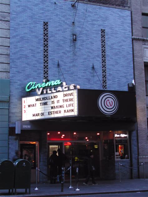 Cinema Village In New York Ny Cinema Treasures