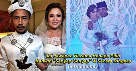 Engkau orangnya yang telah diamaran mama yang ku pastikan duniaku engkau orangnya yang telah diamaran mama kau mencuri hatiku buat selamanya. Ini Jawapan Hazama Kenapa Pilih Kahwin "Senyap-Senyap" Dan ...
