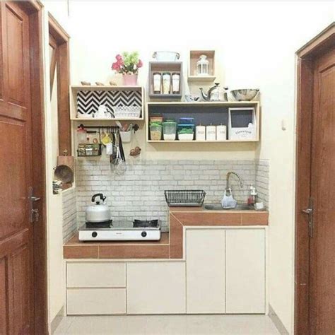 desain dapur kecil sederhana minimalis  murah