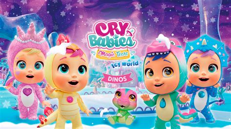 Cry Babies Magic Tears Icy World Dinos Frozen Frutti Kitoons