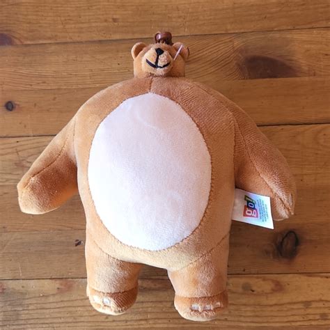 Go Toys New Tiny Headed Kingdom Pip The Bear 75x7 Plush Teddy