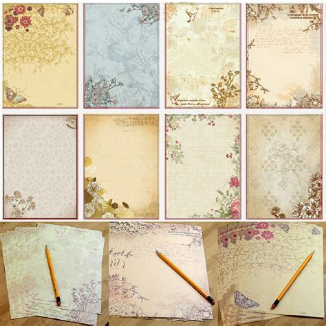 Do you want to write and publish an academic or scientific paper? 10Pcs Flower Printing Letter Writing Papers Retro Style Stationery Random Color | eBay