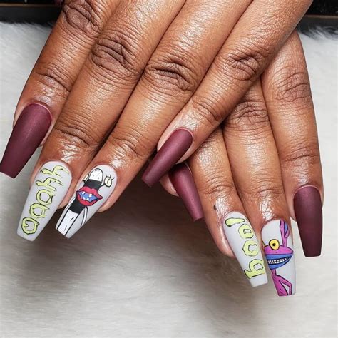 aaahh real monsters 90s nails 20 manicure ideas that totally nail 90s