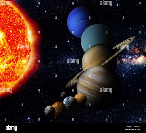 Eight Planets Hi Res Stock Photography And Images Alamy