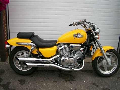 1994 Yellow Honda Magna 750 Honda Motorcycle Honda Motorcycles