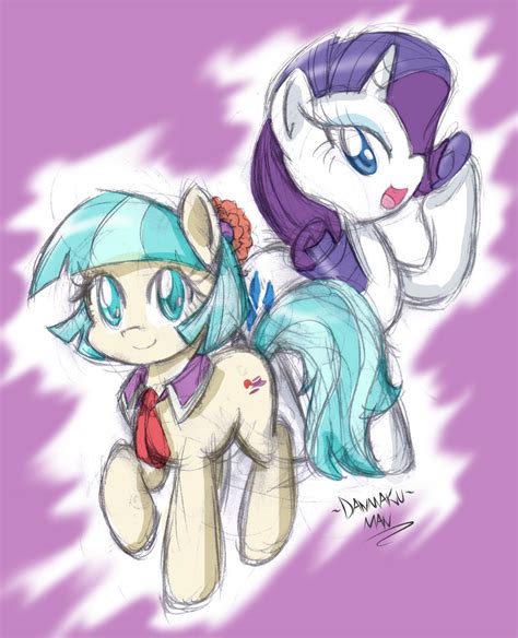 Coco Pommel And Rarity Preview By Danmakuman On Deviantart