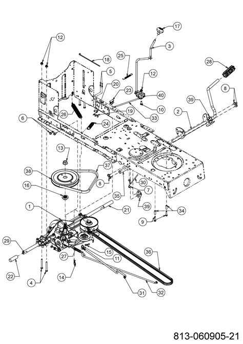 Mtd Lt 96 Ext Fahrantrieb 13bb76kf682 2022