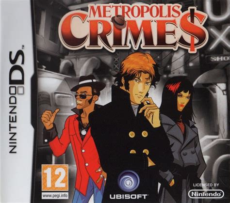 metropolis crimes 2009 nintendo ds box cover art mobygames