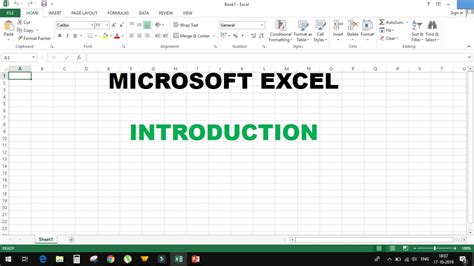 Microsoft Excel Introduction Youtube
