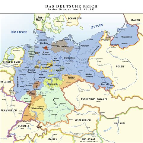 1928 noch eine splitterpartei, wandelt sich. Deutsches Reich Karte 1871