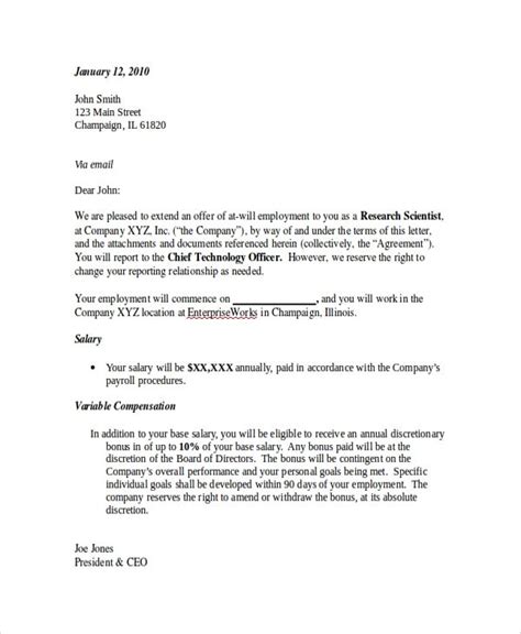 Job Offer Letter Template Word The Essential Guide To Writing An