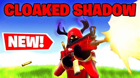 New Cloaked Shadow Fortnite Skin Gameplay Ps4 Pro Fortnite Gameplay