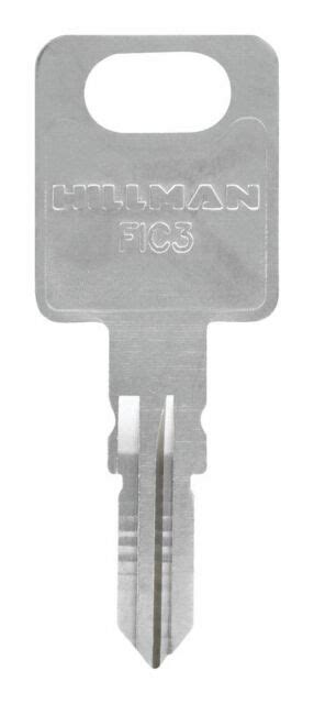 Hillman Automotive Key Blank Double Sided Pack Of 10 Ebay