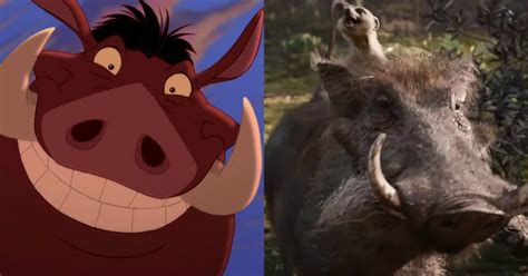 Disneys Live Action The Lion King Pumbaa Is Freaking People Out