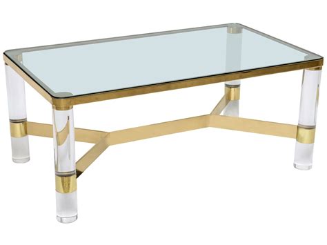 Tangkula glass coffee table, 42.5 l × 20 w ×14 h, acrylic coffee table, clear tempered glass coffee table, international occasion tea table, waterfall table with rounded edges (clear glass) 4.8 out of 5 stars 828. Mural of Amazing Lucite Coffee Table Ikea | Bronze coffee table, Lucite coffee tables, Coffee ...