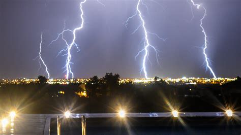 An Electrifying Show Ridgecrest Sees Lightning Storm Sunday Night