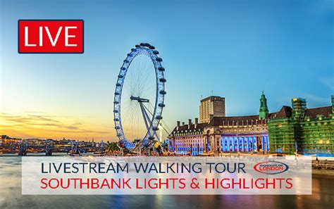 Join Our Livestream Southbank Lights And Highlights London