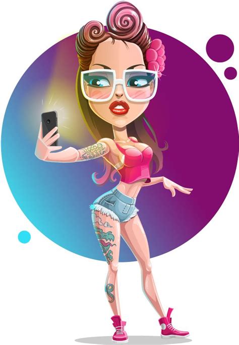 7 Pretty Vector Girls That Will Blow Your Mind GraphicMama Blog