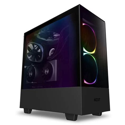 Nzxt H Elite Mid Tower Pc Gaming Case Matte Black