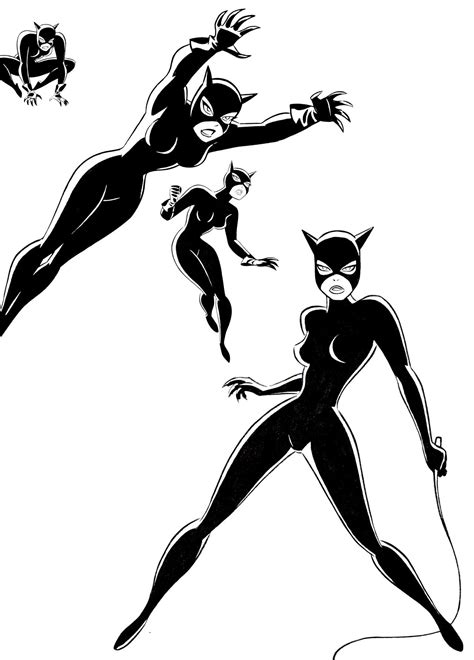 Batman Animated Photo Bruce Timm Catwoman Catwoman Comic