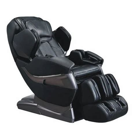 Black Pu Leather Irelax Fancy Massage Chair For Saloon Fixed At Rs
