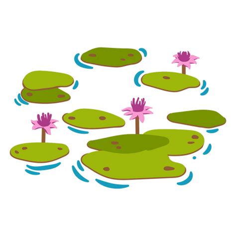 Lily Pads Png Designs For T Shirt And Merch